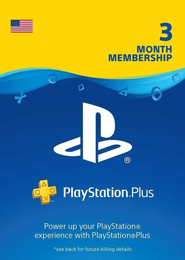 [70001] PlayStation Plus Card 90 Days (USA) PSN Key UNITED STATES