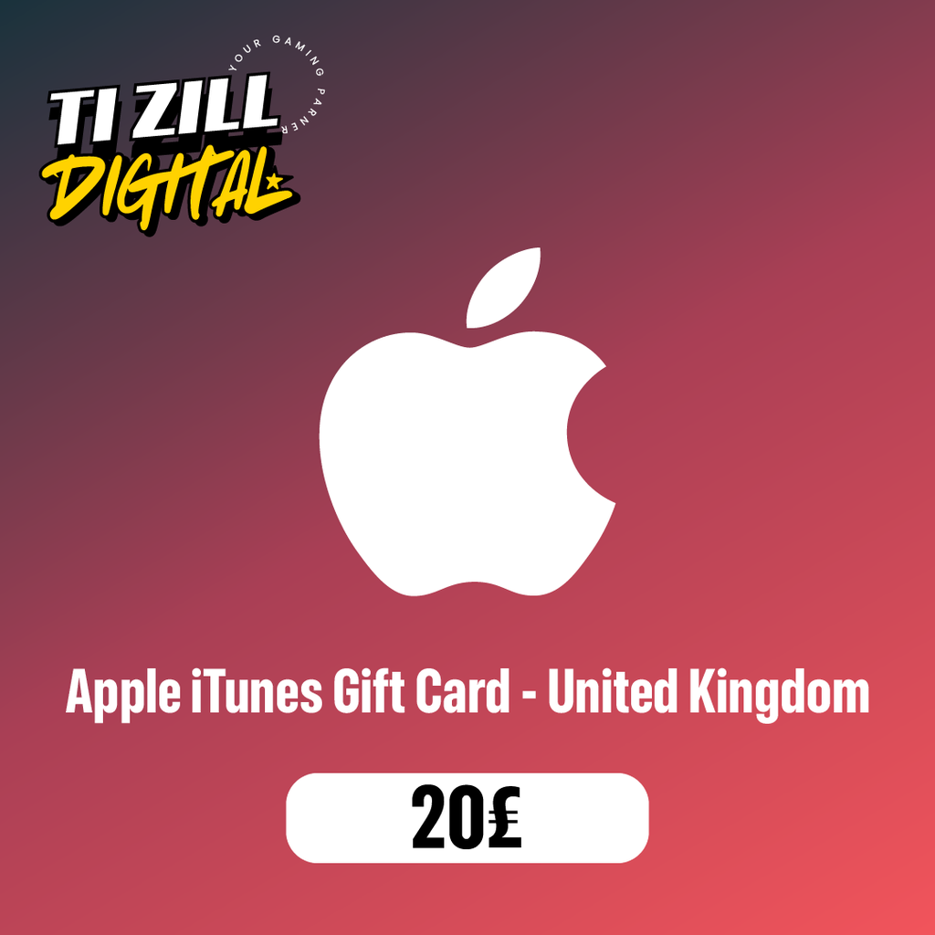 [ITUNES-UK-20] Apple Gift Card 20 GBP Key UNITED KINGDOM