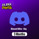 Discord Nitro - 3 Months Subscription Bundle Key GLOBAL