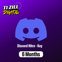 Discord Nitro - 6 Month Subscription Key GLOBAL
