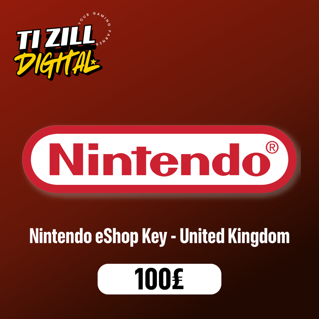 Nintendo eShop Card 100 GBP Key UNITED KINGDOM