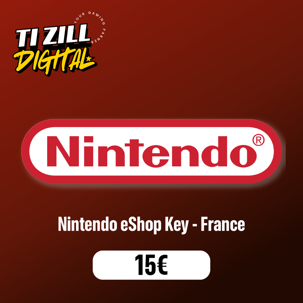 Nintendo eShop Card 15 EUR Key FRANCE