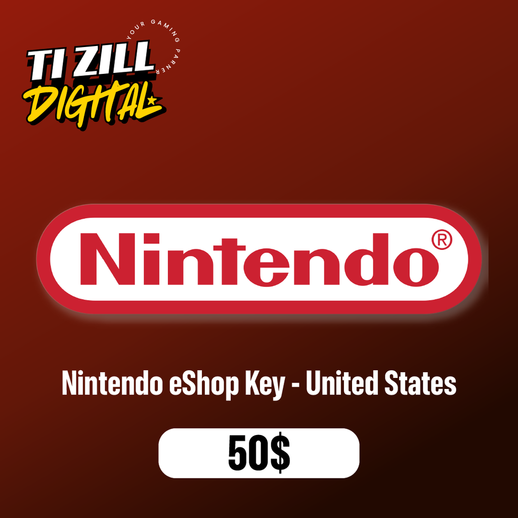 Nintendo eShop Card 50 USD Key UNITED STATES